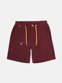 Short Teto bordeaux Homme