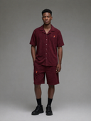 Chemise Aga bordeaux Homme