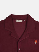 Chemise Aga bordeaux Homme
