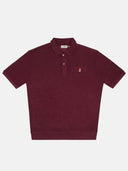 Polo Casa Burgundy Homme
