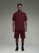 Polo Casa Burgundy Homme