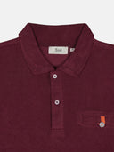 Polo Casa Burgundy Homme