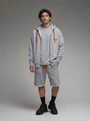 Sweatshirt Kachi Kachi gris chiné Homme