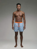 Short de bain Akka bleu Homme