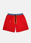 Short de bain Akka rouge Homme