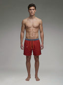 Short de bain Akka rouge Homme
