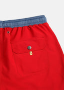 Short de bain Akka rouge Homme