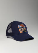Casquette Oki parachute bleu marine Femme