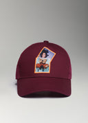Casquette Oki samo bordeaux Femme