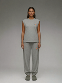 Pantalon Jogging Mie Mie gris chiné Femme