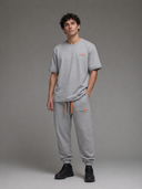 Pantalon Jogging Mie Mie gris chiné Homme