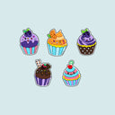 charms cup cake X5