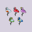 charms flamingo X5