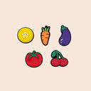 charms veggie X5